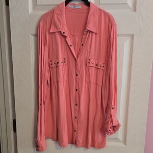 Maurices Coral Shirt
